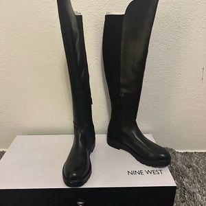 Nine West Tread Boot Black Women’s  Size 8 1/2